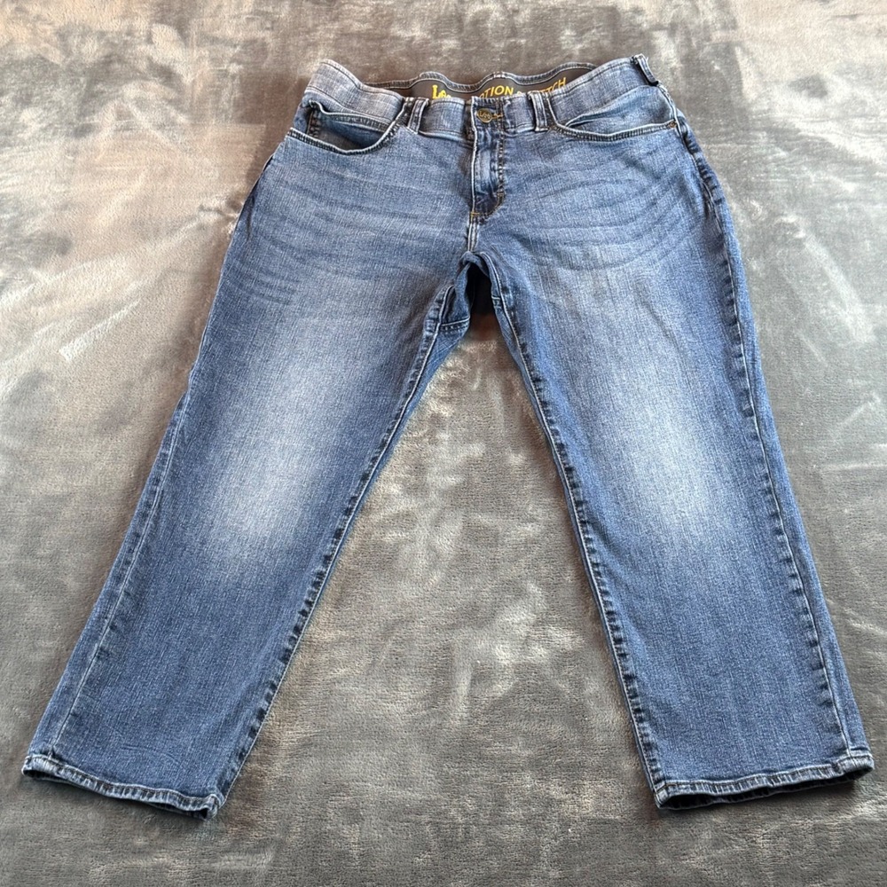 Lee Motion‎ Stretch Men's Jeans Straight Leg Size 36X29 Medium Wash